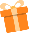EEC - Eco points cadeaux orange
